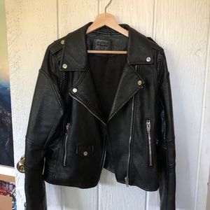 Blank NYC Vegan leather jacket